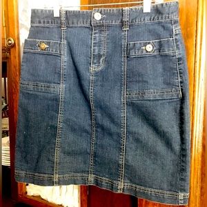 Jean skirt brand new